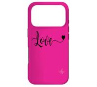 Love Black Text | Autentico marchio Italiano dolceSenso Coque pour iPhone 17 Pro