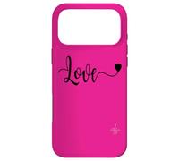 Love Black Text | Autentico marchio Italiano dolceSenso Coque pour iPhone 17 Pro Max