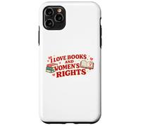 Love Books and Women's Rights Feminist Book Lover Design Coque pour iPhone 11 Pro Max