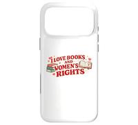 Love Books and Women's Rights Feminist Book Lover Design Coque pour iPhone 17 Pro Max