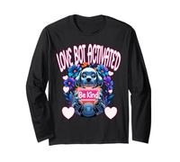 Love Bot Activated Be Kind, chien robot mignon pour les amoureux des couples Manche Longue