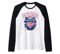 Love Bot Activated Be Kind, chien robot mignon pour les amoureux des couples Manche Raglan