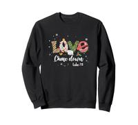 Love Came Down Luke 2:11 Baby Jesus Famille de Noël Sweatshirt