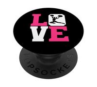 Love Cheerleading Lover Funny Cheerleader Coach Team Sports PopSockets PopGrip Adhésif