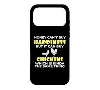 Love Chicken Money Can't Buy Happiness But Can Buy Chickens Coque pour iPhone 17 Pro Max