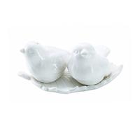 Love Chirols in the Windows Ceramic Salt & Pepper Shakers Creative Bird Spice Jar Kitchen Tools Gadgets Fournions 1pair, Kitchen Tools Gadgets