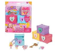 LOVE DIANA Coffret 4 coffres surprises LVE03 – Bracelet et charms – Modèles aléatoires – Dès 3 ans