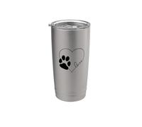 Love Dogs Cute Design Gobelet isotherme en acier inoxydable double paroi