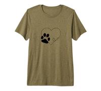 Love Dogs Cute Design T-Shirt Haut de Gamme