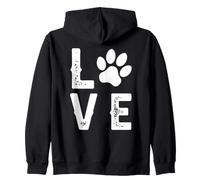 Love Dogs Walker Pet Promeneur de Chien Sweat à Capuche