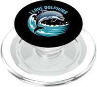 Love Dolphin Memes J'aime Les Dauphins Love Dolphin Dolphins PopSockets PopGrip pour MagSafe