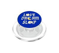 Love Dream Sleep Chat Lune Fleur Sweet Cute Lazy Novelty PopSockets PopGrip pour MagSafe