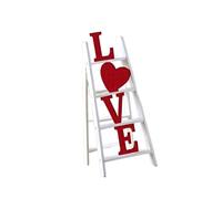 Love échelle décoration table panneau en bois pour la Saint-Valentin romantique et les fêtes de mariage décors décoration cadeau bureau amour