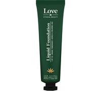 Love Ethical Beauty Liquid Foundation SPF 30 - Peach