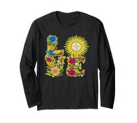 Love Eucharistie Catholiques Sacré Sainte Communion Floral Manche Longue