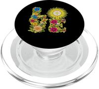 Love Eucharistie Catholiques Sacré Sainte Communion Floral PopSockets PopGrip pour MagSafe