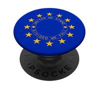 Love Europe Stand United - Divided We Fall Use Bond PopSockets PopGrip Adhésif
