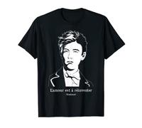Love Famous French Poète Arthur Rimbaud T-Shirt