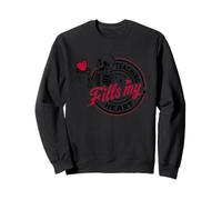 Love Fills My Heart Geste Romantique Sweatshirt
