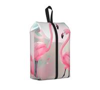 Love Flamingo Sac à chaussures de voyage résistant à l'eau avec poignée pour valise, chaussures de sport, chaussures de sport, 1 pièce., One Size, Classique