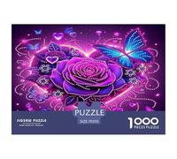 Love Flowers Puzzle 1000 Pièces Educa Jouet en Bois Jeu D'Intelligence Décoration Intérieure Jeu Éducatif Challenge Toy Adultes & Enfants des 14 Ans 70x50cm/1000pcs