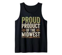 Love for Midwest Culture Rural Scenery Heartland Pride Débardeur