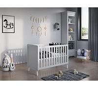 Love For Sleep Lit Bébé Évolutif en Bois 120x60 cm Blanc Francis - Lit Enfant Fille ou Garçon