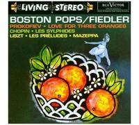 Arthur Fiedler et Boston Pops – Love for Three Oranges / Sylphides / Preludes – CD