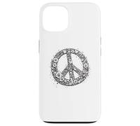 Love Frieden für Alle Hippies Peacezeichen Coque pour iPhone 13