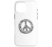 Love Frieden für Alle Hippies Peacezeichen Coque pour iPhone 16 Pro Max