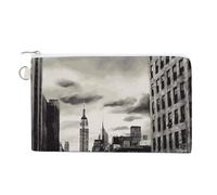 Love from New York Porte-monnaie avec porte-clés mignon porte-monnaie portable avec fermeture éclair pour femmes et filles, style, taille unique