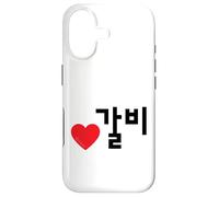 Love Galbi Korean Food Mot Amusant Hangul Coque pour iPhone 17