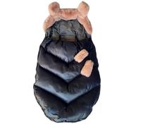 Love Gifts® Chancelière universelle pour poussette imperméable et respirante, coque pour bébé, baignoire et buggy - Chancelière d'hiver en polaire douillette et fourrure synthétique pour bébé avec