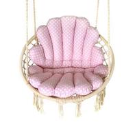 Love Gifts® Fauteuil suspendu sans armature | Fauteuil suspendu d'intérieur avec deux coussins idéal pour l'intérieur comme le salon et la chambre d'enfant | Points