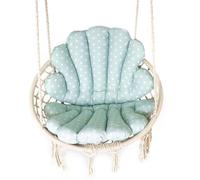 Love Gifts® Fauteuil suspendu sans armature | Fauteuil suspendu intérieur avec deux coussins idéal pour l'intérieur comme le salon et la chambre d'enfant | Étoiles