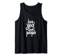 Love God Love People - Christian God Faith Hope - Pile Débardeur
