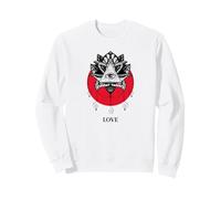 Love (graphisme Boho Mandala) Sweatshirt