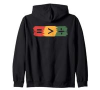 Love Greater Than Hate Humour Maths Égalité STEM Original Sweat à Capuche