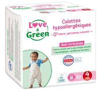 Love & Green Culottes Apprentissage T4 (8 - 15 kg) Hypoallergéniques x 32