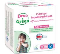 Love & Green Culottes Apprentissage T5 (12 - 18 kg) Hypoallergéniques x 29