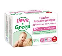 Love & Green Couches Hypoallergéniques T4+ 9–20 kg 42 couches