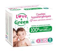 LOVE & GREEN Couches hypoallergéniques et écologiques T6 x 34