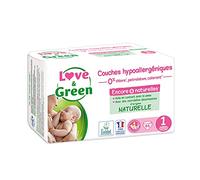 LOVE & GREEN Couches taille 1 (2-5 kg) 44 couches