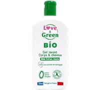 Love & Green - Gel Lavant Corps/Cheveux Bio 0% 500 ml - Fabriqué en France