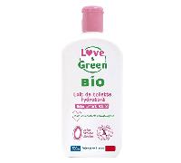 Love & Green - Lait de Toilette Hydratant Bio 0% 500 ml - Fabriqué en France