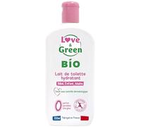 Love & Green - Lait de Toilette Hydratant Bio 0% 500 ml - Fabriqué en France