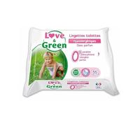 Love & Green Lingettes Toilettes 55 Lingettes
