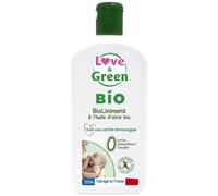 LOVE&GREEN Liniment bébé Bio À L'huile D'olive Peaux Sensibles 500ml