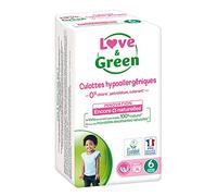 LOT DE 32 CULOTTES ÉCOLOGIQUE LOVE & green taille 6