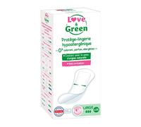 LOVE&GREEN Protège-lingeries hypoallergéniques et écologiques "LARGE" x 28